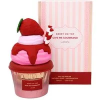Lattafa Eau de Parfum Berry On Top Give Me Gourmand, Glasflakon, Parfüm EDP, Unisex Duft