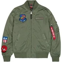 Alpha Industries Bomberjacke MA-1 TT Flying Tigers Light