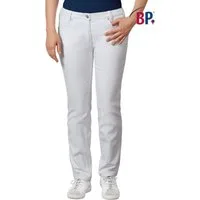 bp Stretch-Jeans Damen 5 Pocket Jeans, weiß Industriewäsche geeignet