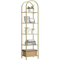 VASAGLE Bücherregal, mit 5 Ebenen, Höhe 183,5cm