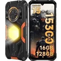 Cubot KingKong Power 5 Android 15 Outdoor Smartphone (17,48 cm/6.88 Zoll, 128 GB Speicherplatz, 64 MP Kamera, 6,88'' Display, 16GB+128GB, IP68/IP69K, 15300mAh, OTG, GPS, NFC)