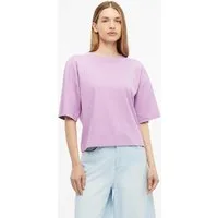 s.Oliver Kurzarmshirt T-Shirt T-Shirt aus Interlockjersey mit überschnittener Schulter