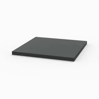 Sanipa Arbeitsplatte 2morrow AP02022, Anthrazit, H:16, B:352, T:350 mm AP02022