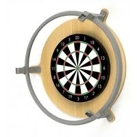 König Design Dartscheibe Autodarts Komplettsystem Scoringsystem, LED Ring 6000K OV9732 Cam 100° 2 Meter