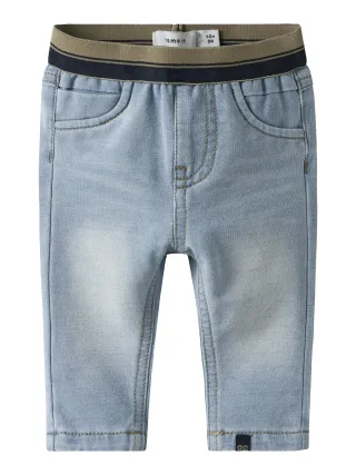 NAME IT - NBMSILAS SLIM SWE JEANS 7025-TR NOOS Blue Denim - Gr. - 86