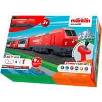 Märklin Spielzeugeisenbahn-Set Märklin my world - Startpackung Glacier Express - 29348, Spur H0, (Set, 33-tlg)