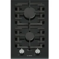 BOSCH Gas-Kochfeld Serie 8 PRB3A6I40, Präzises FlameSelect mit 9 Stufen & spülmaschinenfeste Topfträger