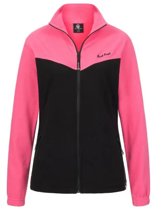 Rock Creek Fleecejacke Schwarz