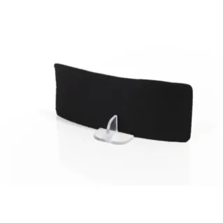 ELMAG Stirnschweißband vorne lose 215x77mm - 'Textil/Schwarz' schwarz - 58399