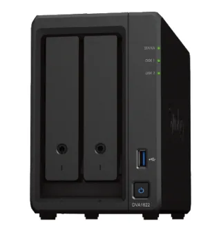 Synology Deep Learning NVR DVA1622 16-Kanal | dva1622 | Netzwerk-Videorecorder