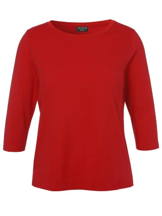 VIA APPIA DUE - T-Shirt U-Boot 3/4 Arm rot - Gr. - 44