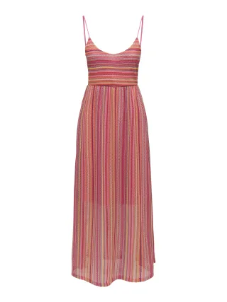 ONLY - ONLSANDY LONG DRESS JRS Raspberry - Gr. - XS