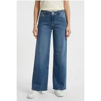 soyaconcept Weite Jeans SC-KIMBERLY 24-B weite Beinform, normale Leibhöhe, aus elastischer Baumwollmischung
