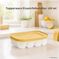 TUPPERWARE Eiswürfelbehälter Tupperware Eiswürfelbehälter gelb 160ml