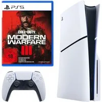 Playstation PS5 Slim Konsole Call of Duty MW3 Bundle Playstation 5 Disk Laufwerk 1TB, Gamig Console Spielkonsole