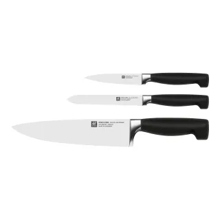 ZWILLING VIER STERNE Messerset 3-tlg