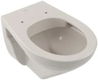 Villeroy & Boch O.novo Tiefspül-WC spülrandlos, mit DirectFlush, Pergamon CeramicPlus 7682R0R3