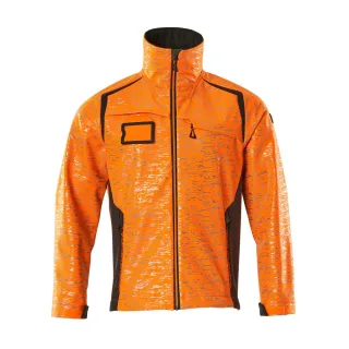 MASCOT Herren Softshell Jacke ACCELERATE SAFE Hi-vis Orange / Dunkelanthrazit 5XL - 19202-291-1418-5XL