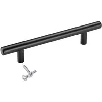 SO-TECH® Möbelgriff Stangengriff G1, schwarz, Lochabstände 96 - 128 mm, Lochabstand 96 mm, inkl. Schrauben