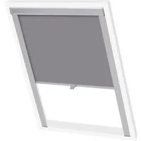 Rollo Verdunkelungsrollo Grau M06/306 GGL und GGU, vidaXL