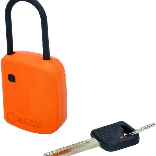 KS Tools Absperr-Vorhängeschloss, orange, Metall - 117.0220