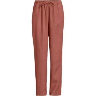 Relaxte Premium Reinleinen-Schlupfhose für Damen in Petite-Größe, Damen, size: petite, Grün, Leinen, by Lands' End