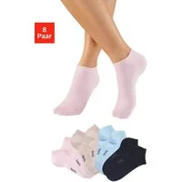 Bench. Sneakersocken (Packung, 8-Paar) mit weicher Baumwolle