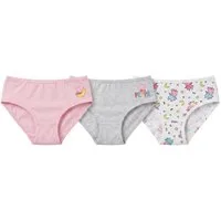 Peppa Pig Slip Peppa Wutz 3er Pack Slips Kinder Mädchen Unterwäsche Gr. 92 - 110 (Packung, 3-St)