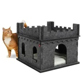 Canadian Cat Company Filz Katzenburg Felty Fort anthrazit