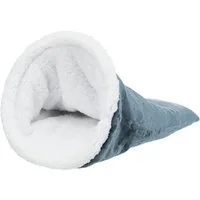 TRIXIE Tierhöhle Kuschelsack Paul - blau/weiß - ø 40 × 60 cm