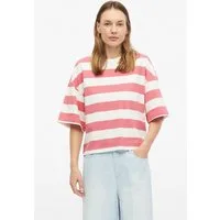 s.Oliver Kurzarmshirt T-Shirt T-Shirt im Boxy Fit mit Blockstreifen