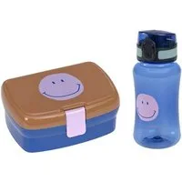 LÄSSIG Lunchbox Little Gang Lunchset Brotdose & Trinkflasche, Material-Mix, (2-tlg)