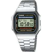 CASIO Digitaluhr Casio Uhr A168WA-1 Unisex Digital