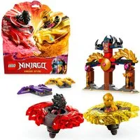 LEGO® Drachen-Spinjitzu Battle Pack (71826), LEGO Ninjago Konstruktionsspielsteine, (186 St), Made in Europe