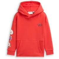 TOM TAILOR Hoodie mit Elch-Frontprint und Rückenprint, für Kids