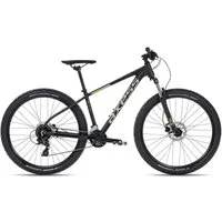 Axess Mountainbike BRASH, 16 Gang Shimano RD-TX800- 8 Schaltwerk, Kettenschaltung, MTB-Hardtail Herrenfahrrad 27,5 Zoll schwarz/grau