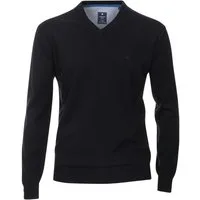 Redmond V-Ausschnitt-Pullover REDMOND Casual Herren Pullover Langarm V-Neck Comfort Marine