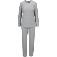 Ringella Pyjama - Schlafanzug aus geringeltem Stretchfrottee (2 tlg) Feiner Ringel