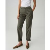 OPUS PANTS Chinohose LISANA BASE Chino Relaxed aus BCI Cotton Mix