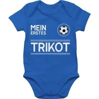 Shirtracer Shirtbody Mein erstes Trikot - weiß 2026 Fussball WM Fanartikel Baby