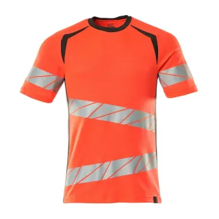MASCOT Herren T-Shirt Hi-vis Rot / Dunkelanthrazit XXL - 19082-771-22218-2XLONE
