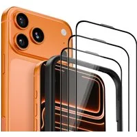 Sytifro Schutzfolie Panzerglas für iPhone 17 & 16, 10H Härte Schutzfolie, Displayschutz, (iPhone 17 Pro Max/ iPhone 17 Pro/ iPhone 17 Air/ iPhone 17/ iPhone 16 Pro Max/ iPhone 16 Pro/ iPhone 16 Plus/ iPhone 16, HD- Panzerglasfolie, blasenfrei Display