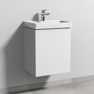 Sanipa 3way Waschtischunterbau zu Villeroy & Boch Avento Waschtisch mit 1 Tür, Weiß-Soft SM61943