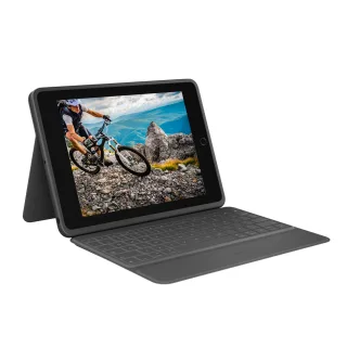 Logitech Rugged Folio KeyboardDock [für Apple iPad 10.2"] schwarz