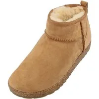 Haflinger Elsa Lammfell outdoor Boot Stiefel Unisex Hausschuh