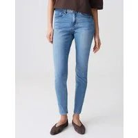 OPUS Skinny-fit-Jeans Elma ocean blue