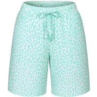 OriginalYou Strandshorts Musselin Chino Shorts Damen Kurze Hose Leo Look angenehmer Stretchbund, luftig & leicht