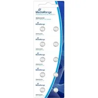 Mediarange 10 AG4 / V 377 / LR626 Alkaline Knopfzelle im 10er Blister Knopfzelle