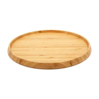 Bredemeijer Tablett rund Bambus natur 350x350x22mm 174002