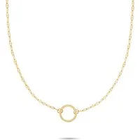 Tamaris Charm-Kette Schmuck Geschenk Edelstahl Charm Halskette The Lip Chain